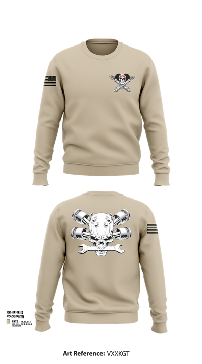 Fox 1-320th F-CO FAR 4533489 Crew Neck Sweatshirt - 102