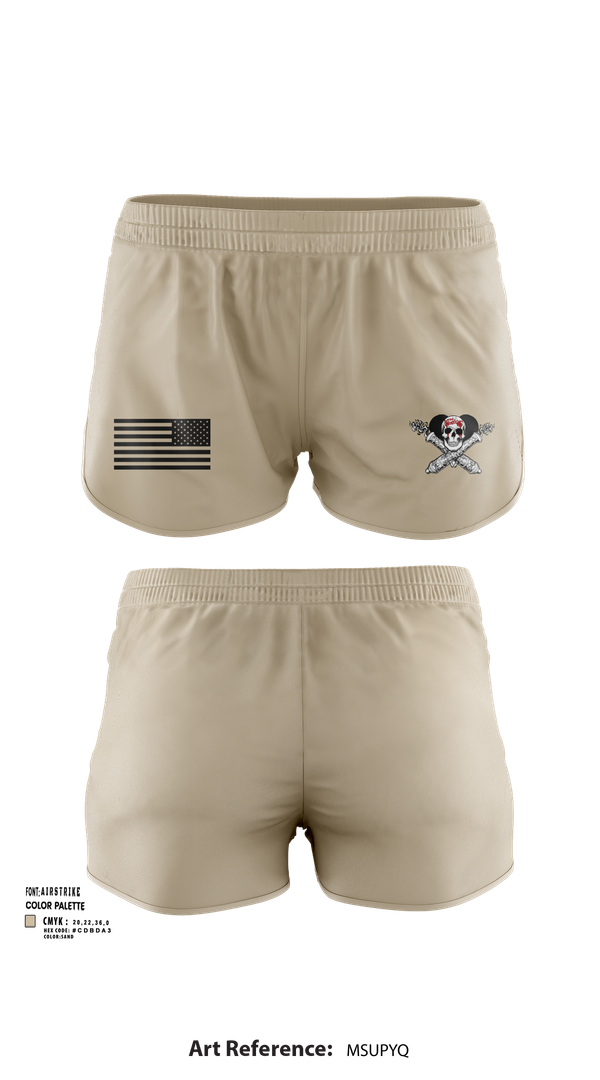 Ranger Panties, Fox 1-320th F-CO FAR, , Teamtime, Team time, sublimation, custom sports apparel, team uniforms, spirit wear, spiritwear, sports uniforms, custom shirts, team store, custom team store, fundraiser sports, apparel fundraiser