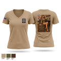 407th LSB Women's Short Sleeve V-neck Shirt - 1