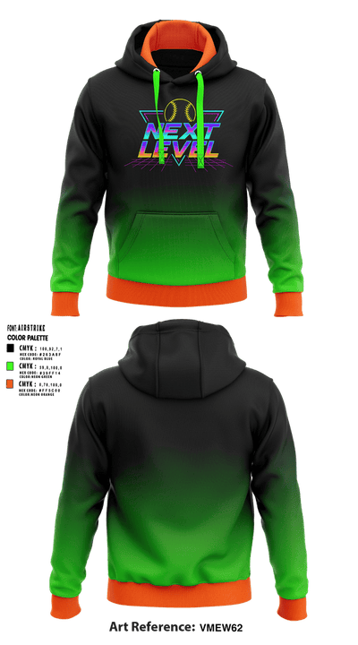 NEXT LEVEL 17953500 Hoodie - 1