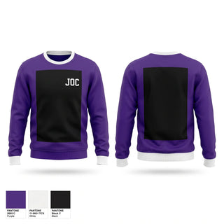 Crew Neck Sweatshirt, JOC, , Teamtime, Team time, sublimation, custom sports apparel, team uniforms, spirit wear, spiritwear, sports uniforms, custom shirts, team store, custom team store, fundraiser sports, apparel fundraiser