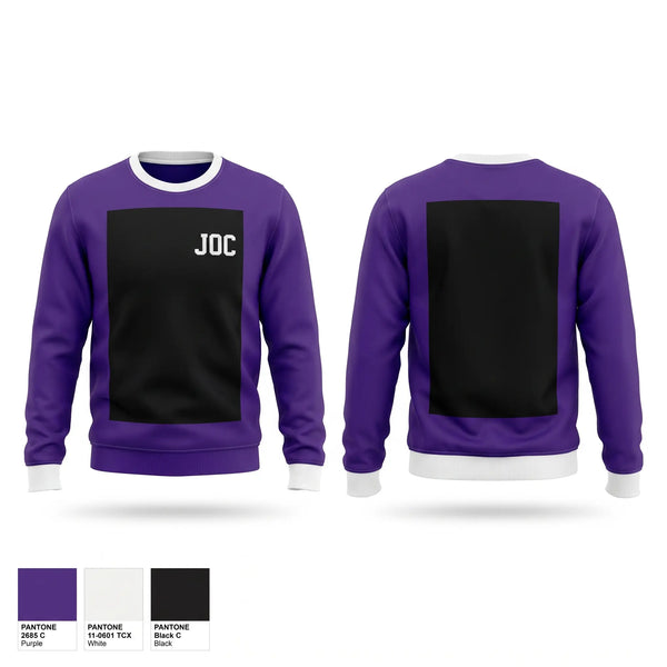 Crew Neck Sweatshirt, JOC, , Teamtime, Team time, sublimation, custom sports apparel, team uniforms, spirit wear, spiritwear, sports uniforms, custom shirts, team store, custom team store, fundraiser sports, apparel fundraiser