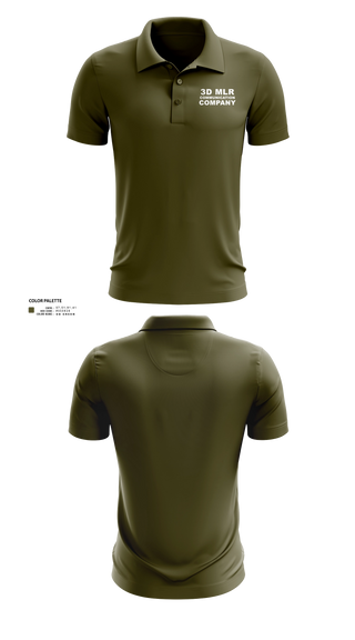 Short Sleeve Performance Polo, 3d MLR, Communication Company, Marines, Teamtime, Team time, sublimation, custom sports apparel, team uniforms, spirit wear, spiritwear, sports uniforms, custom shirts, team store, custom team store, fundraiser sports, apparel fundraiser