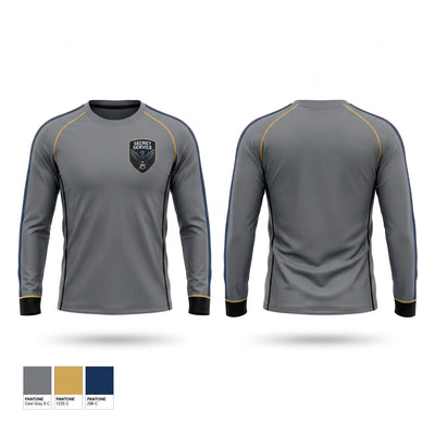 Secret Service Long Sleeve Performance Shirt 2