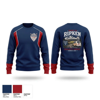 Crew Neck Sweatshirt, Charlotte Thunder, Baseball, Teamtime, Team time, sublimation, custom sports apparel, team uniforms, spirit wear, spiritwear, sports uniforms, custom shirts, team store, custom team store, fundraiser sports, apparel fundraiser
