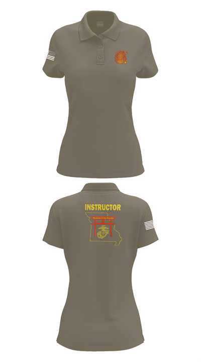 BEER 35985553 Women's Short Sleeve Performance Polo  - 75