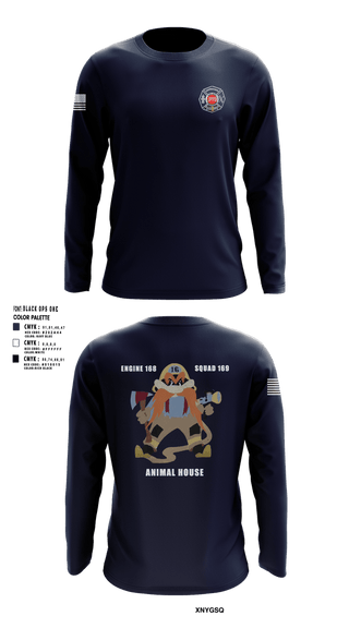 Long Sleeve Performance Shirt, Station 16, Fire Department, Teamtime, Team time, sublimation, custom sports apparel, team uniforms, spirit wear, spiritwear, sports uniforms, custom shirts, team store, custom team store, fundraiser sports, apparel fundraiser