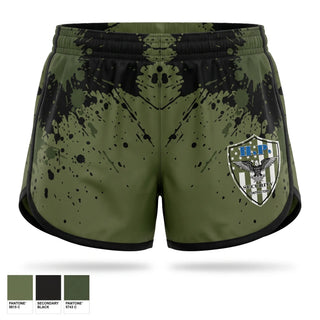 Womens Shorts, High Profile Security, Police, Teamtime, Team time, sublimation, custom sports apparel, team uniforms, spirit wear, spiritwear, sports uniforms, custom shirts, team store, custom team store, fundraiser sports, apparel fundraiser