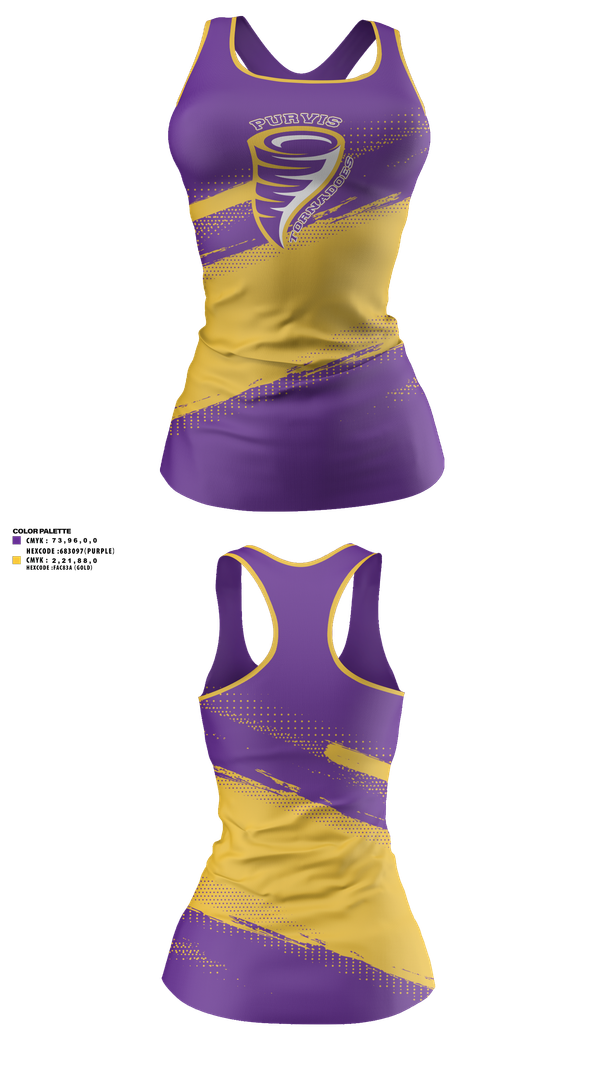 Tank Top, Purvis Middle School Cheer, Cheer, Teamtime, Team time, sublimation, custom sports apparel, team uniforms, spirit wear, spiritwear, sports uniforms, custom shirts, team store, custom team store, fundraiser sports, apparel fundraiser