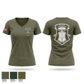 Sniper Team Women's Short Sleeve V-neck Shirt - 1