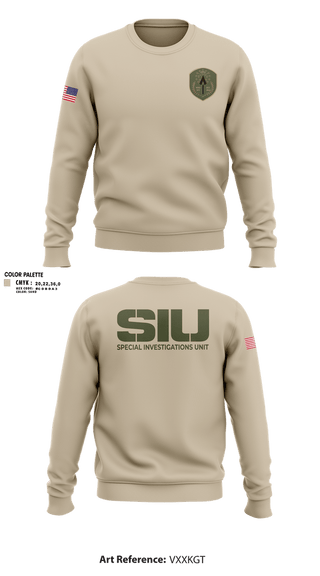 Crew Neck Sweatshirt, Special Investigations UnitSpecial Investigations Unit, Police, Teamtime, Team time, sublimation, custom sports apparel, team uniforms, spirit wear, spiritwear, sports uniforms, custom shirts, team store, custom team store, fundraiser sports, apparel fundraiser