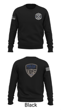 Dewey Police Department 16354640 Crew Neck Sweatshirt - 24
