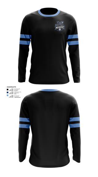 Long Sleeve Performance Shirt, Michiana Magic, Baseball, Teamtime, Team time, sublimation, custom sports apparel, team uniforms, spirit wear, spiritwear, sports uniforms, custom shirts, team store, custom team store, fundraiser sports, apparel fundraiser