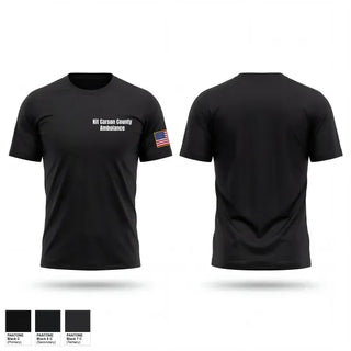Short Sleeve Performance Shirt, Kit Carson County Ambulance, EMS/EMT, Teamtime, Team time, sublimation, custom sports apparel, team uniforms, spirit wear, spiritwear, sports uniforms, custom shirts, team store, custom team store, fundraiser sports, apparel fundraiser