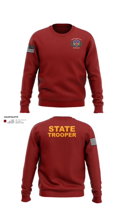 Arkansas State Police Bomb Squad 82433204 Crew Neck Sweatshirt - 22
