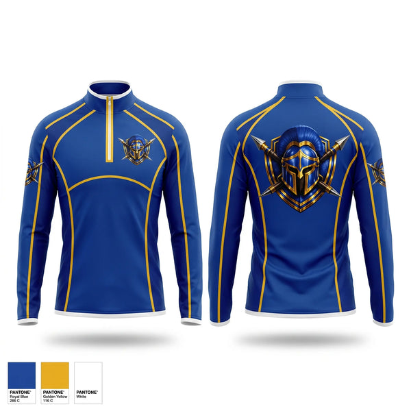 Quarter Zip Jacket, Sandusky Spartans, Men's Soccer, Teamtime, Team time, sublimation, custom sports apparel, team uniforms, spirit wear, spiritwear, sports uniforms, custom shirts, team store, custom team store, fundraiser sports, apparel fundraiser