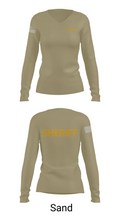 Dorchester County Sheriffs office 81126244 Women's Long Sleeve V-neck Shirt - 92