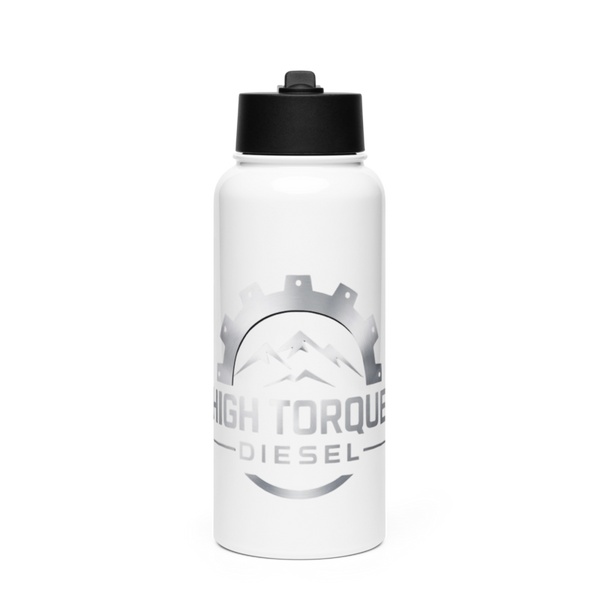 High Torque Diesel 91278562 Stainless Steel Water Bottle with a Straw Lid