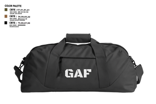 Duffle Bag, GAF, , Teamtime, Team time, sublimation, custom sports apparel, team uniforms, spirit wear, spiritwear, sports uniforms, custom shirts, team store, custom team store, fundraiser sports, apparel fundraiser