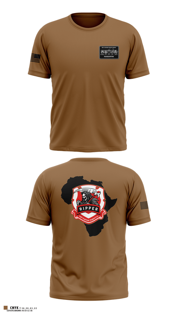 Short Sleeve Performance Shirt, 180th ESC, Army, Teamtime, Team time, sublimation, custom sports apparel, team uniforms, spirit wear, spiritwear, sports uniforms, custom shirts, team store, custom team store, fundraiser sports, apparel fundraiser