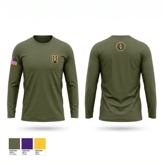 Long Sleeve Performance Shirt, Aloha 97th CA, Army, Teamtime, Team time, sublimation, custom sports apparel, team uniforms, spirit wear, spiritwear, sports uniforms, custom shirts, team store, custom team store, fundraiser sports, apparel fundraiser