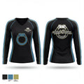 Angel’s Boxing Academy 85615339 Women's Long Sleeve V-neck Shirt - 1