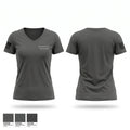 Mebane Police Department 41778813 Women's Short Sleeve V-neck Shirt - 1