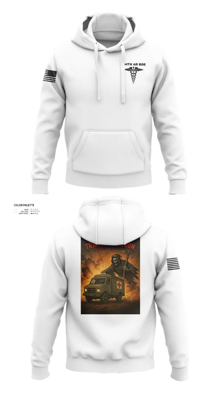 Hoodie, 194th AR BDE HRT Medics, Army, Teamtime, Team time, sublimation, custom sports apparel, team uniforms, spirit wear, spiritwear, sports uniforms, custom shirts, team store, custom team store, fundraiser sports, apparel fundraiser