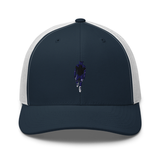 Turbocharged Retro Trucker Hat | Yupoong 6606