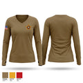 Canadian County Sheriff's Office Women's Long Sleeve V-neck Shirt - 1