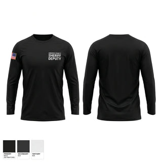 Long Sleeve Performance Shirt, Andrew County Sheriff Deputy, Police, Teamtime, Team time, sublimation, custom sports apparel, team uniforms, spirit wear, spiritwear, sports uniforms, custom shirts, team store, custom team store, fundraiser sports, apparel fundraiser