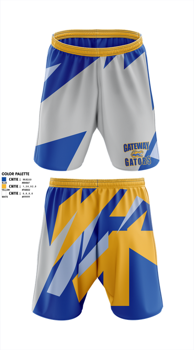 Gateway Wrestling 45725930 Athletic Shorts With Pockets - 2