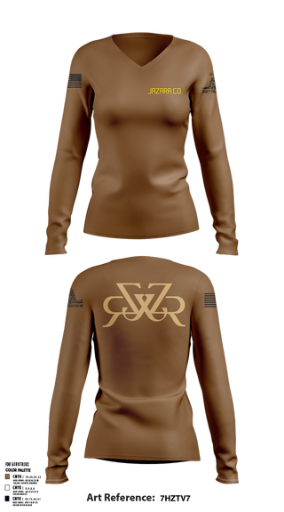 Womens Long Sleeve Vneck Shirt, , , Teamtime, Team time, sublimation, custom sports apparel, team uniforms, spirit wear, spiritwear, sports uniforms, custom shirts, team store, custom team store, fundraiser sports, apparel fundraiser