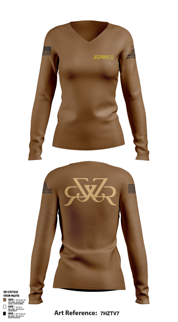 Womens Long Sleeve Vneck Shirt, , , Teamtime, Team time, sublimation, custom sports apparel, team uniforms, spirit wear, spiritwear, sports uniforms, custom shirts, team store, custom team store, fundraiser sports, apparel fundraiser