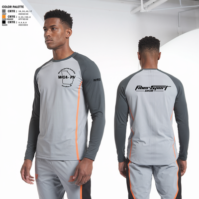 West Georgia Pole Vault Club 21371158 Long Sleeve Performance Shirt 2