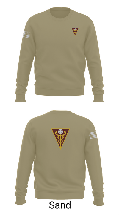 3D THEATER MEDICAL COMMAND 14799833 Crew Neck Sweatshirt - 85