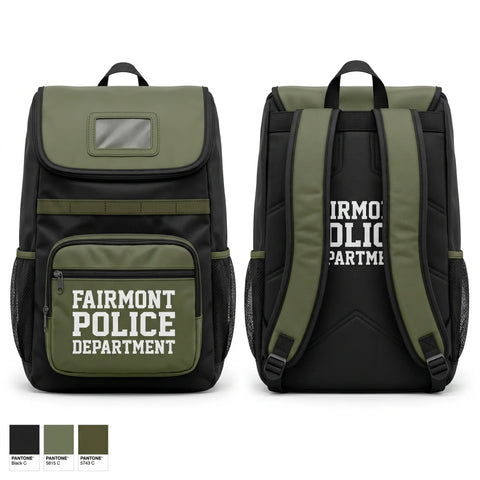 Gear Bag, Fairmont Police Department, Police, Teamtime, Team time, sublimation, custom sports apparel, team uniforms, spirit wear, spiritwear, sports uniforms, custom shirts, team store, custom team store, fundraiser sports, apparel fundraiser