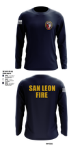 San Leon Volunteer Fire Department Long Sleeve Performance Shirt 5