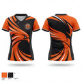Fennville Blackhawks 11910302 Women's Short Sleeve V-neck Shirt - 1