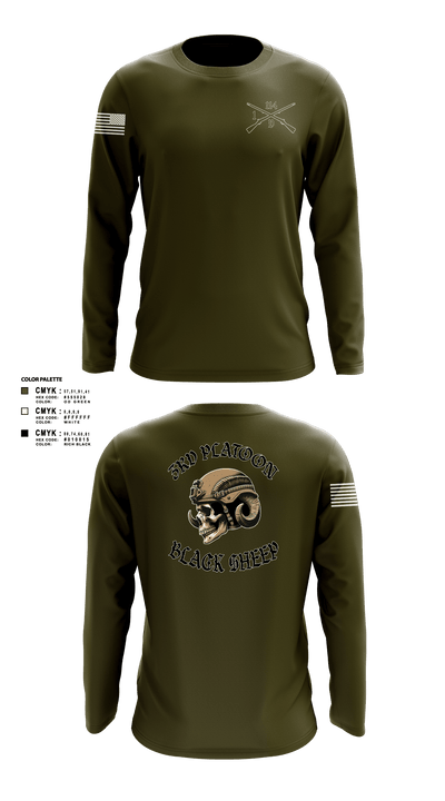 Delta company 114 32884167 Long Sleeve Performance Shirt - 102