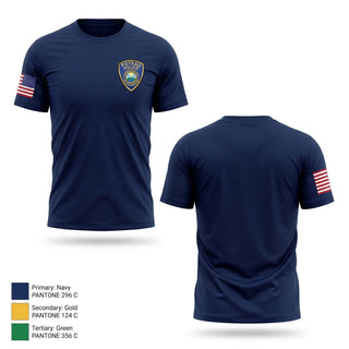 Short Sleeve Performance Shirt, Poteau Police Department, Police, Teamtime, Team time, sublimation, custom sports apparel, team uniforms, spirit wear, spiritwear, sports uniforms, custom shirts, team store, custom team store, fundraiser sports, apparel fundraiser