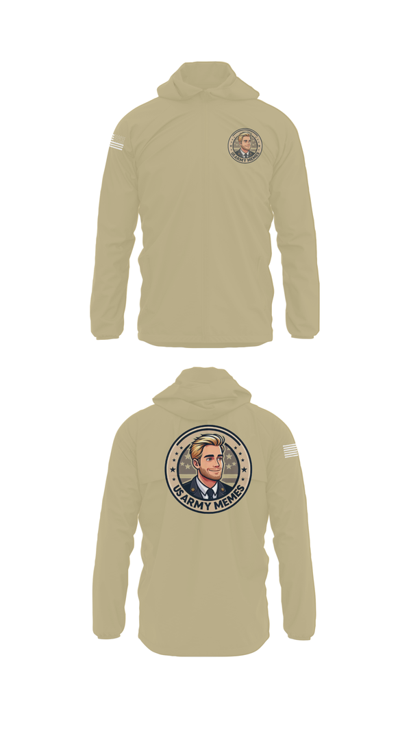 Windbreaker, U.S Army memes, , Teamtime, Team time, sublimation, custom sports apparel, team uniforms, spirit wear, spiritwear, sports uniforms, custom shirts, team store, custom team store, fundraiser sports, apparel fundraiser