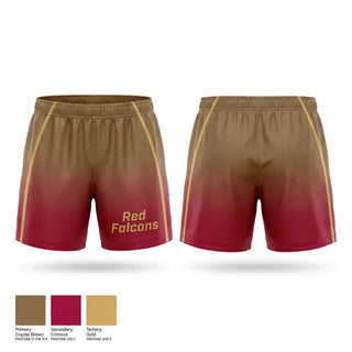Womens Shorts, Red falcons, Softball, Teamtime, Team time, sublimation, custom sports apparel, team uniforms, spirit wear, spiritwear, sports uniforms, custom shirts, team store, custom team store, fundraiser sports, apparel fundraiser