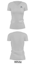 Rockland High School Golf 33140596 Women's Short Sleeve V-neck Shirt - 19