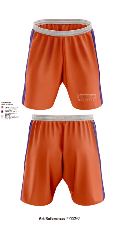 FORCE 40965188 Athletic Shorts With Pockets - 1
