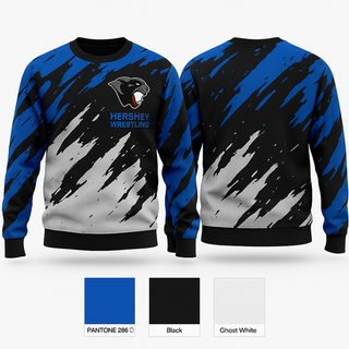 Crew Neck Sweatshirt, Hershey Wrestling, Wrestling, Teamtime, Team time, sublimation, custom sports apparel, team uniforms, spirit wear, spiritwear, sports uniforms, custom shirts, team store, custom team store, fundraiser sports, apparel fundraiser