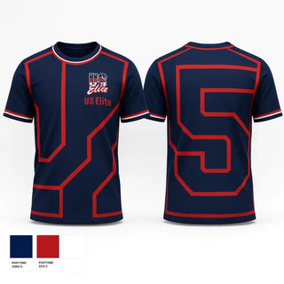 Short Sleeve Performance Shirt, U S Elite, Baseball, Teamtime, Team time, sublimation, custom sports apparel, team uniforms, spirit wear, spiritwear, sports uniforms, custom shirts, team store, custom team store, fundraiser sports, apparel fundraiser