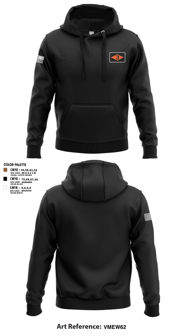 Hoodie, 3rd battalion 75th ranger regiment, Army, Teamtime, Team time, sublimation, custom sports apparel, team uniforms, spirit wear, spiritwear, sports uniforms, custom shirts, team store, custom team store, fundraiser sports, apparel fundraiser