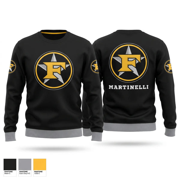 Crew Neck Sweatshirt, Five Star Mafia, Baseball, Teamtime, Team time, sublimation, custom sports apparel, team uniforms, spirit wear, spiritwear, sports uniforms, custom shirts, team store, custom team store, fundraiser sports, apparel fundraiser