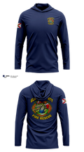 Glades County Fire Rescue Long Sleeve hooded sunshirt - 11